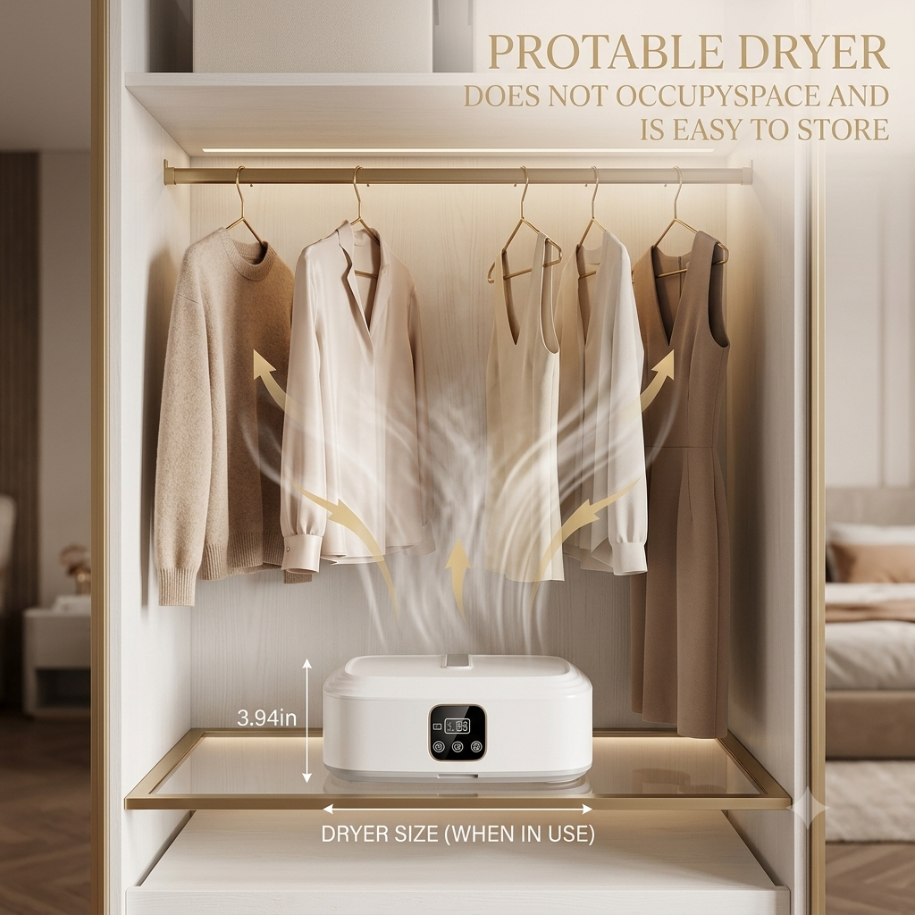 3 in 1 Electric Clothes Drying Machine